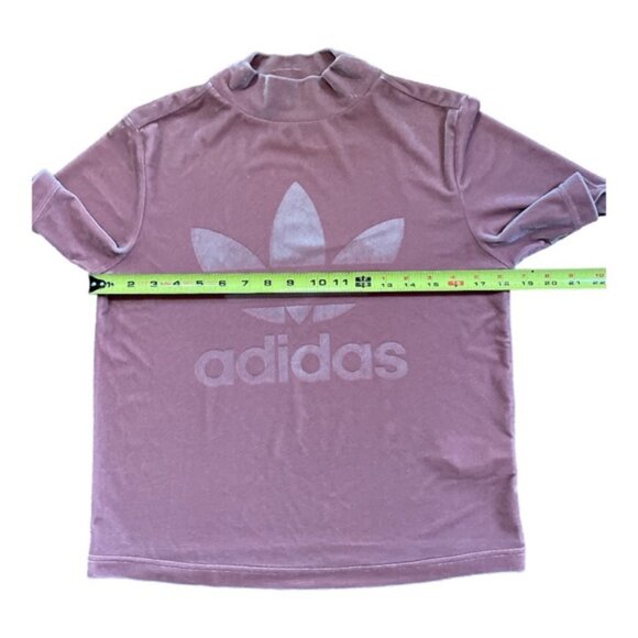 Adidas velvet material top size Large - Picture 8 of 11